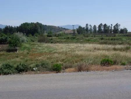 Commercial Grundstück 2500 M2 Grundstück Zum Verkauf Schnäppchen Zum Verkauf In Fethiye Aus Die Hauptstraße Zu Null