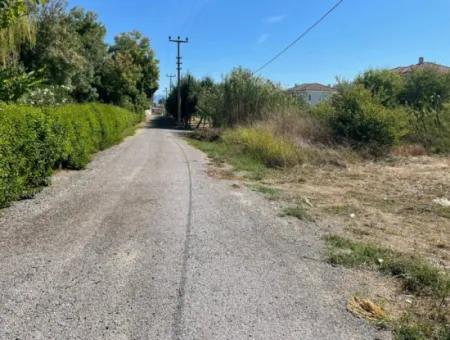 1000M2 Grundstück Zum Verkauf In Dalyan Gülpinar Ecke