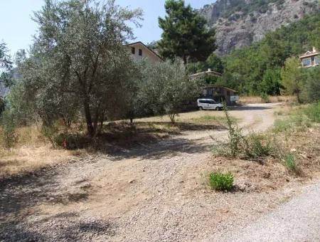 Land For Sale In Gocek Fethiye Göcekde 2017M2 Land For Sale With Full Sea View