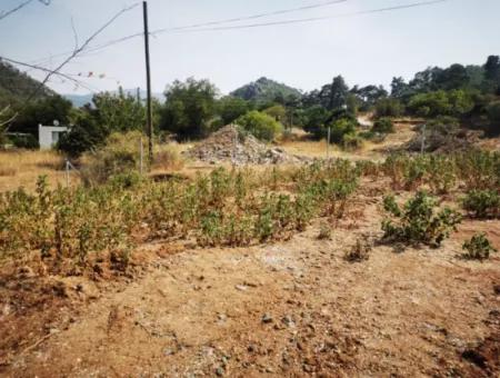 1245M2  Land For Sale In Marmaris Çamlı