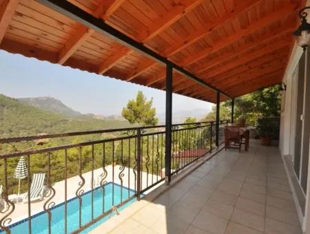 Villa Gokbel Dalyan Iztuzu Villa For Sale With Full Sea View For Sale In Gokbel