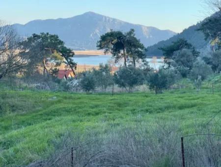 Çandır'sa Land For Sale With Sea And Lake View 545M2