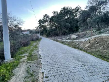 Çandır'sa Land For Sale With Sea And Lake View 545M2