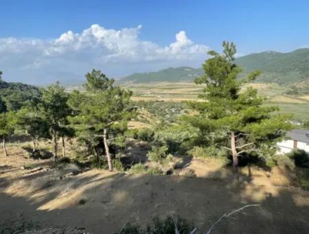 Sarıgerme'de Full Deniz Manzaralı 425M2 Satılık Arsa